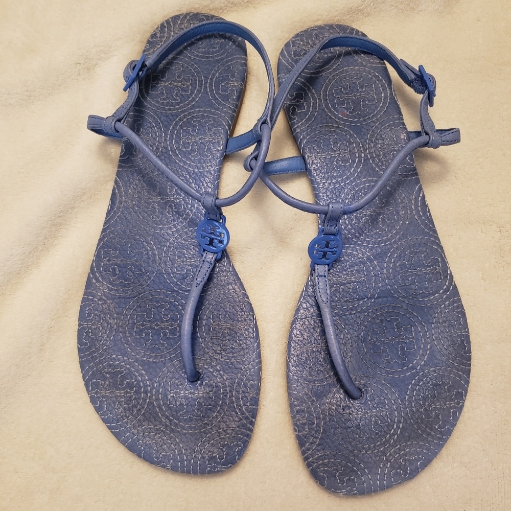 Authentic Tory Burch Emmy Sandals Rare Color